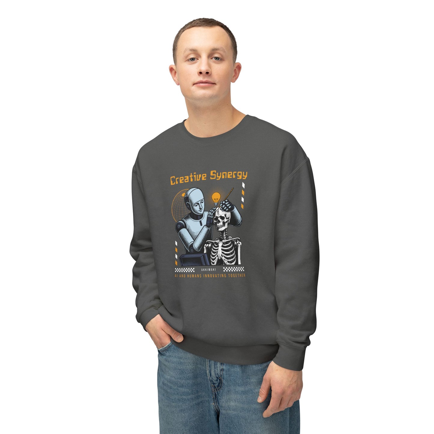 Creative Skeleton Crewneck Sweatshirt