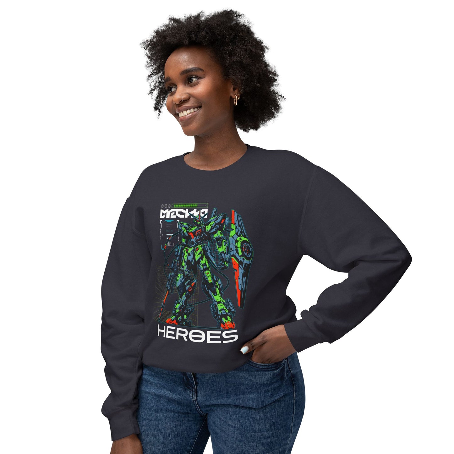 Epic Heroes Unisex Lightweight Crewneck Sweatshirt