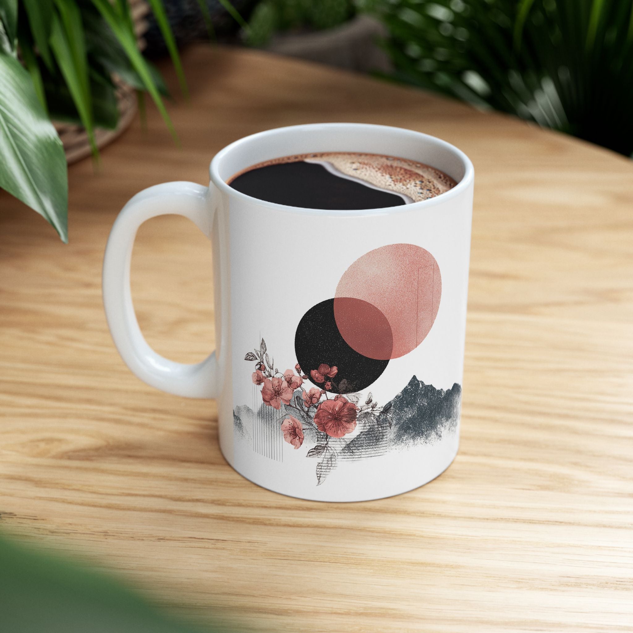 Zen Minimalist Ceramic Mug — Japanese-Inspired 11oz/15oz