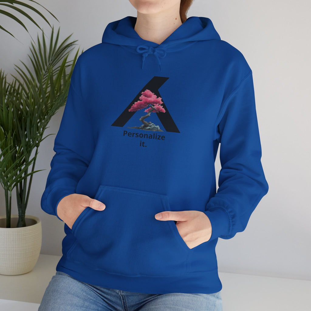 Bonsai Tree Hoodie - Add your own TEXT!