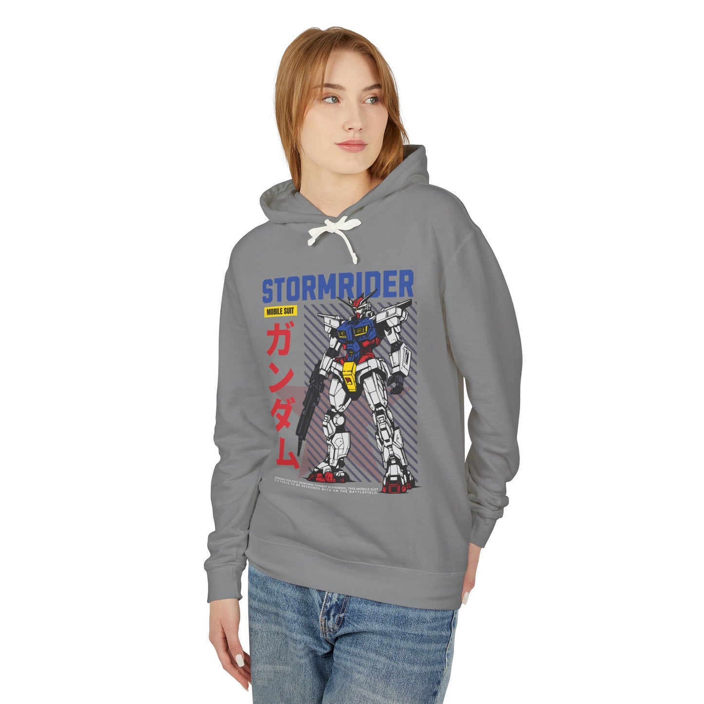 Gundam-Inspired Unisex Lightweight Hoodie