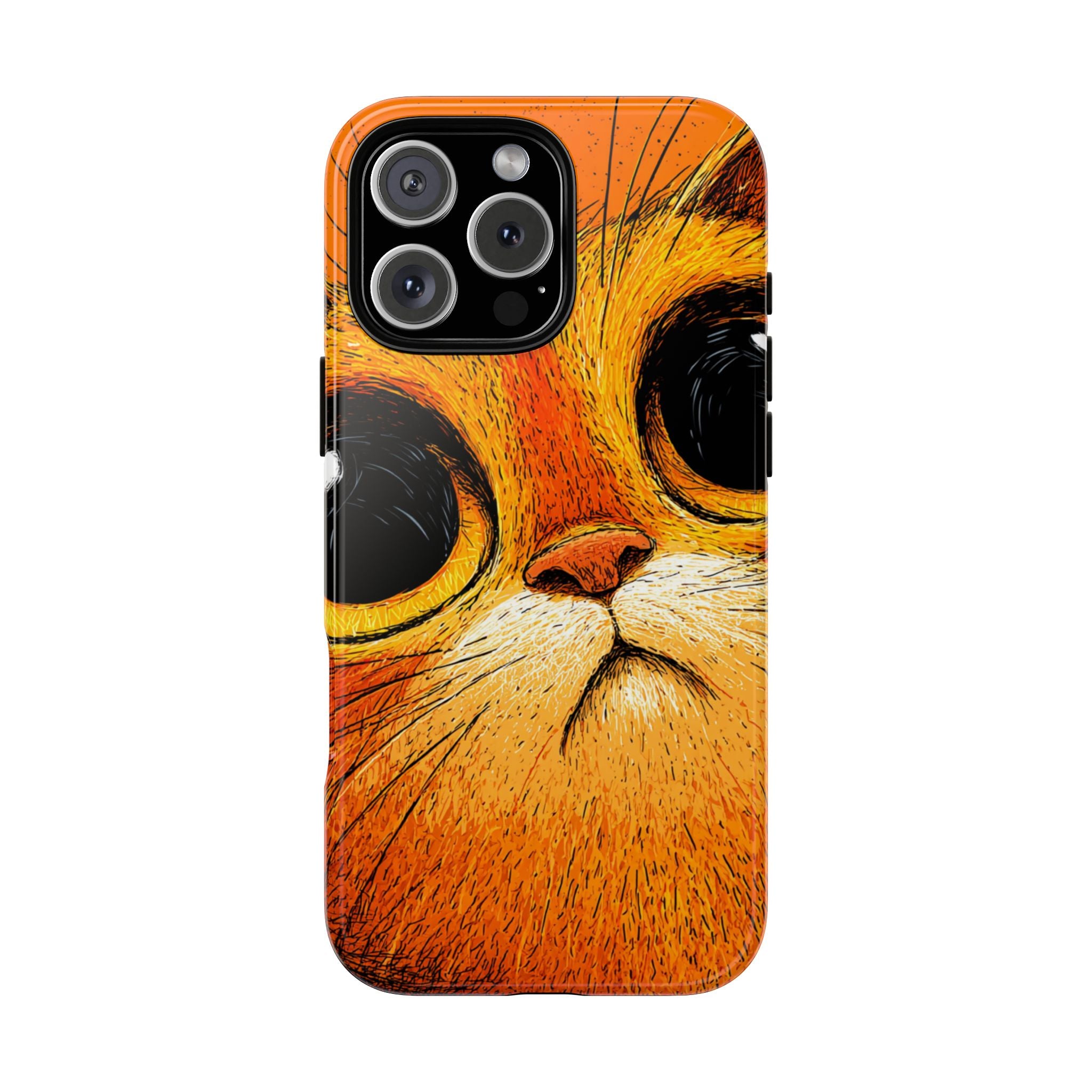 Whimsical Cat Phone Case
