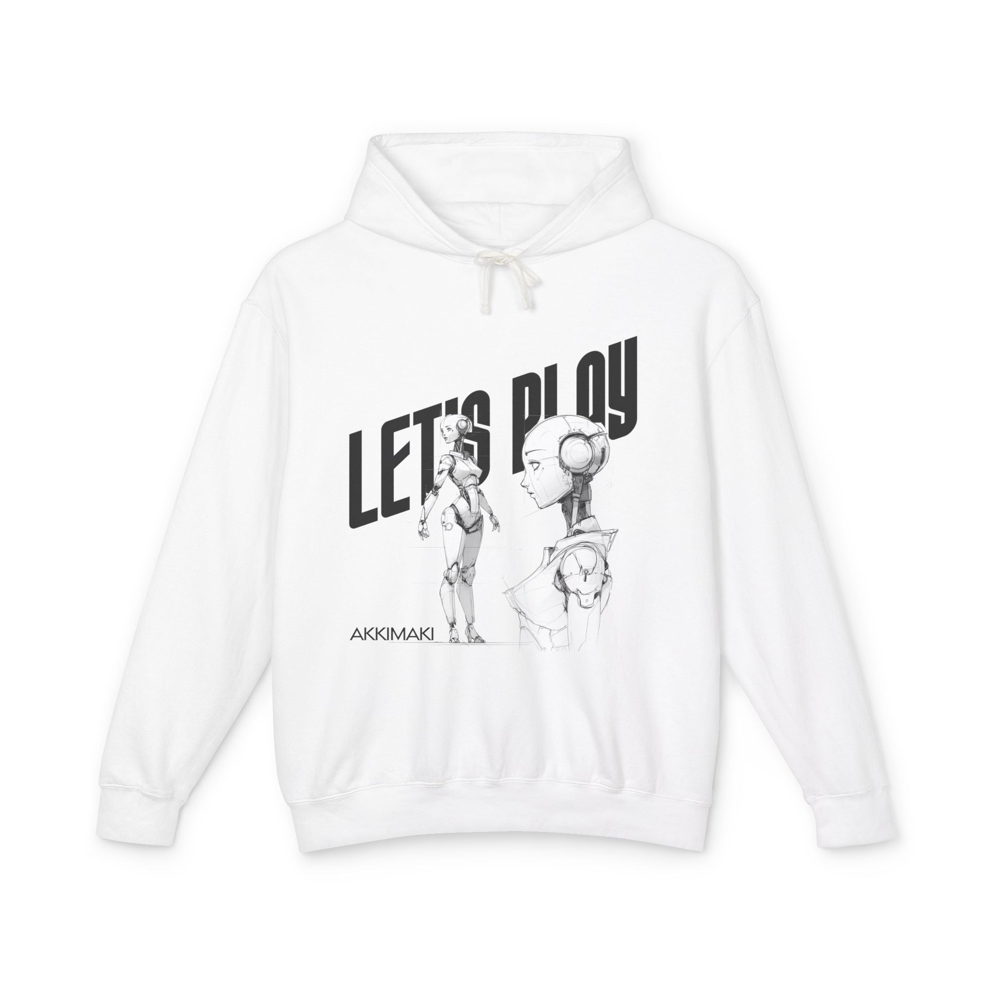 Unisex Lightweight Hooded Sweatshirt