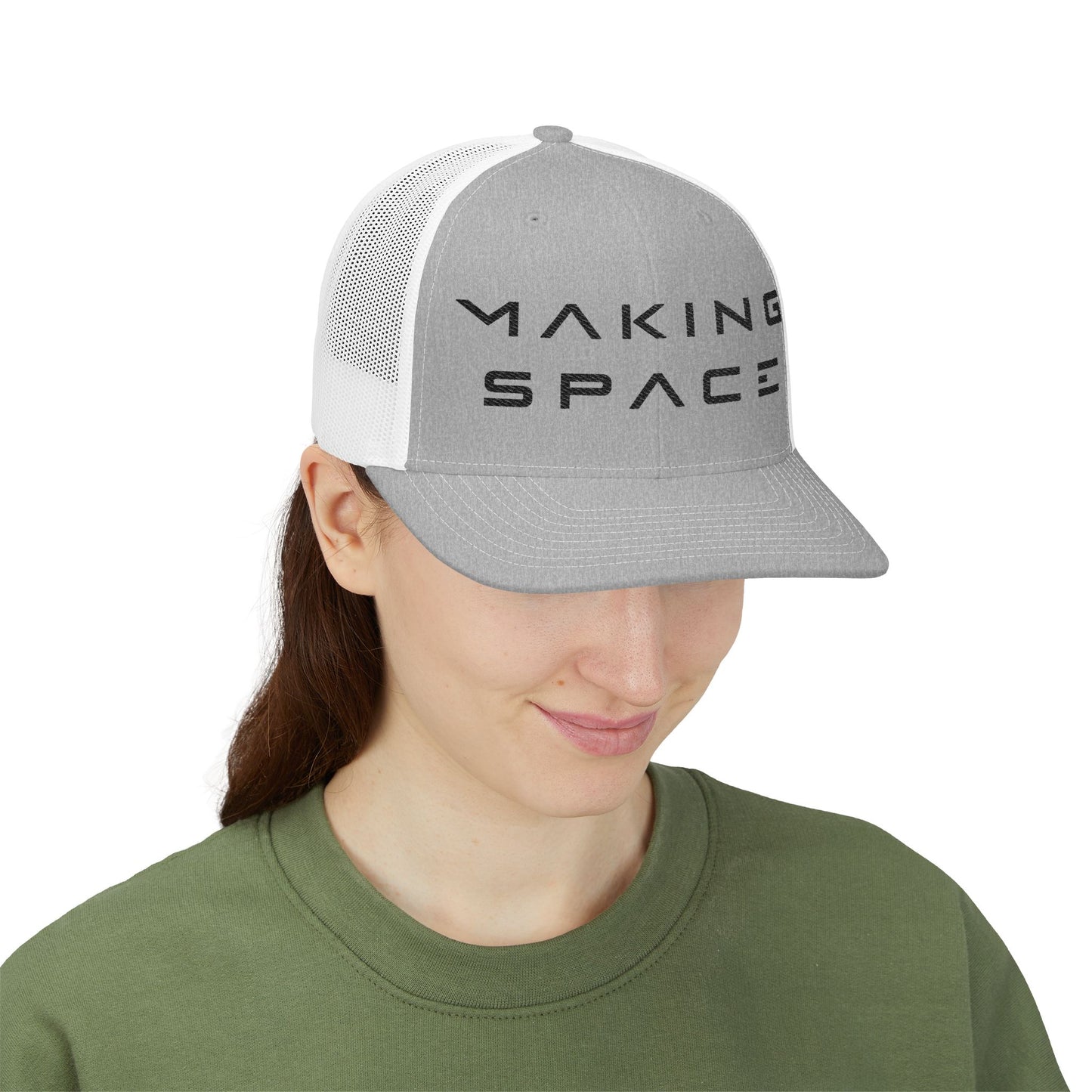 Stylish Snapback Trucker Cap Embroidery