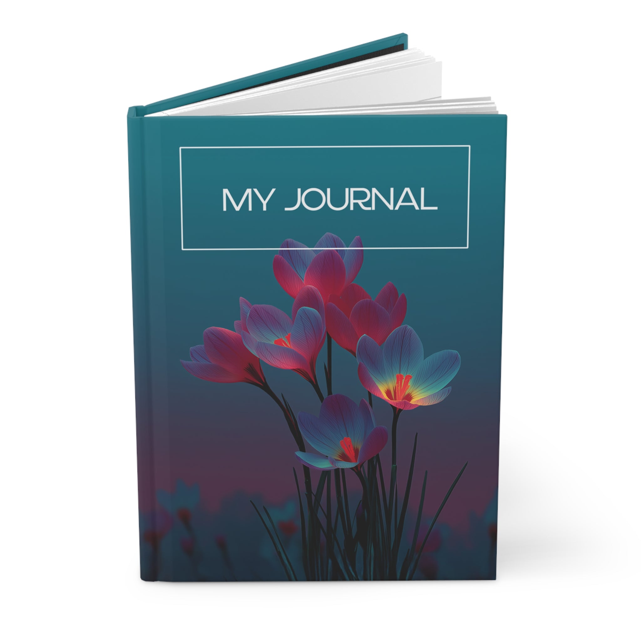 Floral Hardcover Journal