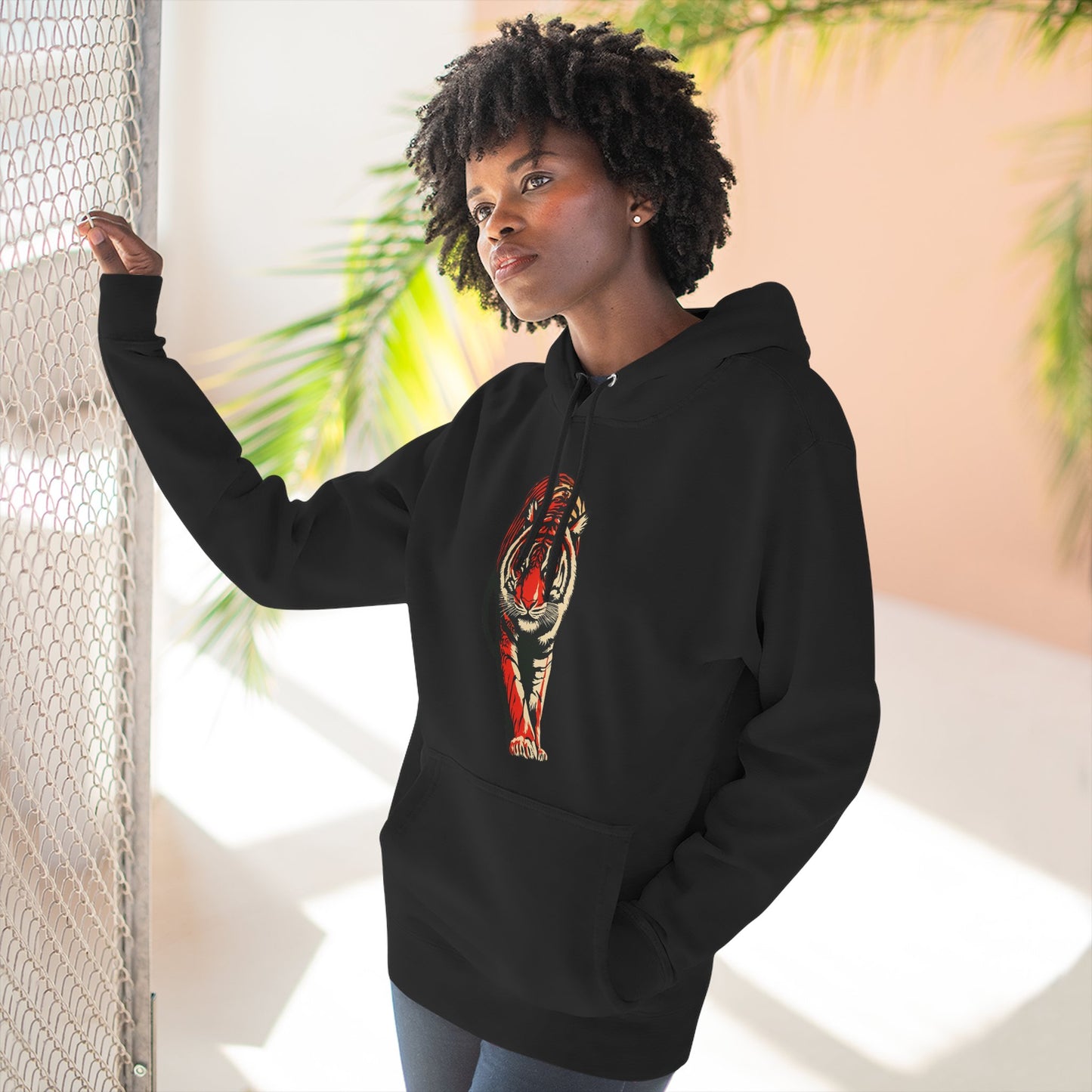 Fierce Tiger Fleece Hoodie