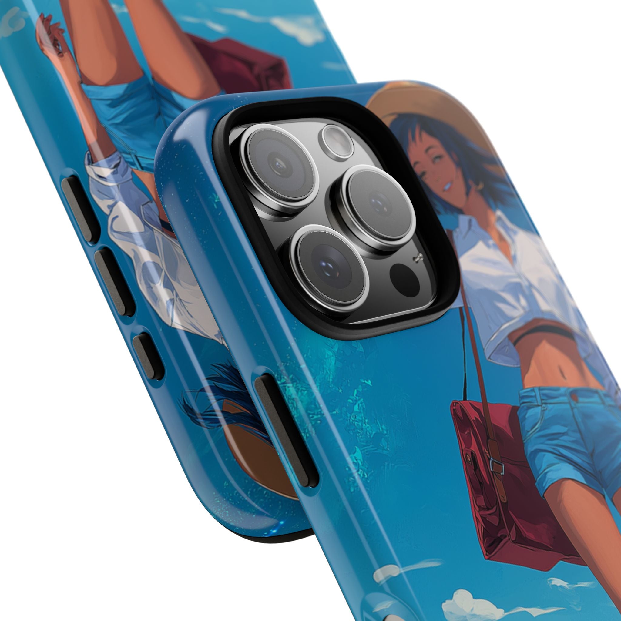 Tough Cases: Stylish Phone Case with Beach Vibe
