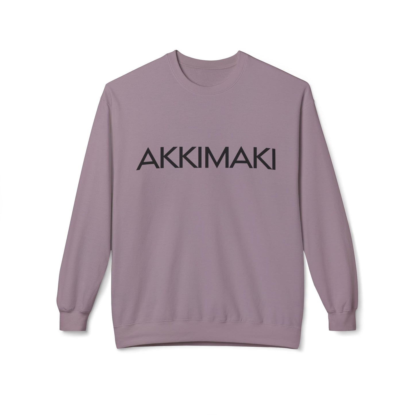 Unisex Fleece Crewneck Sweatshirt - AKKIMAKI Statement