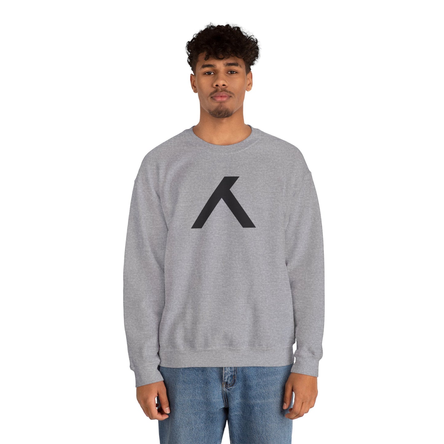 Minimalist Graphic Crewneck Sweatshirt