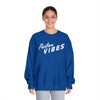 Positive Vibes Unisex Crewneck Sweatshirt
