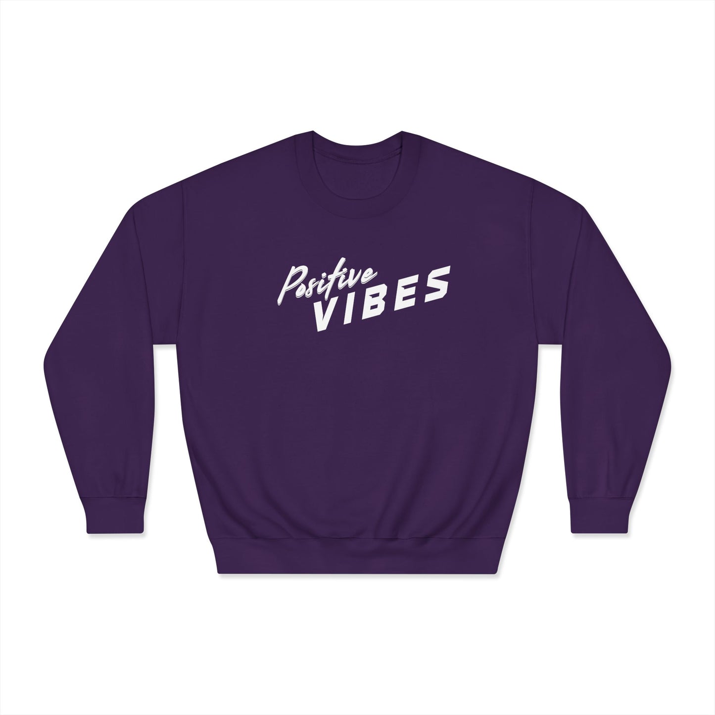 Positive Vibes Unisex Crewneck Sweatshirt