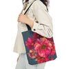 Floral Canvas Tote Bag