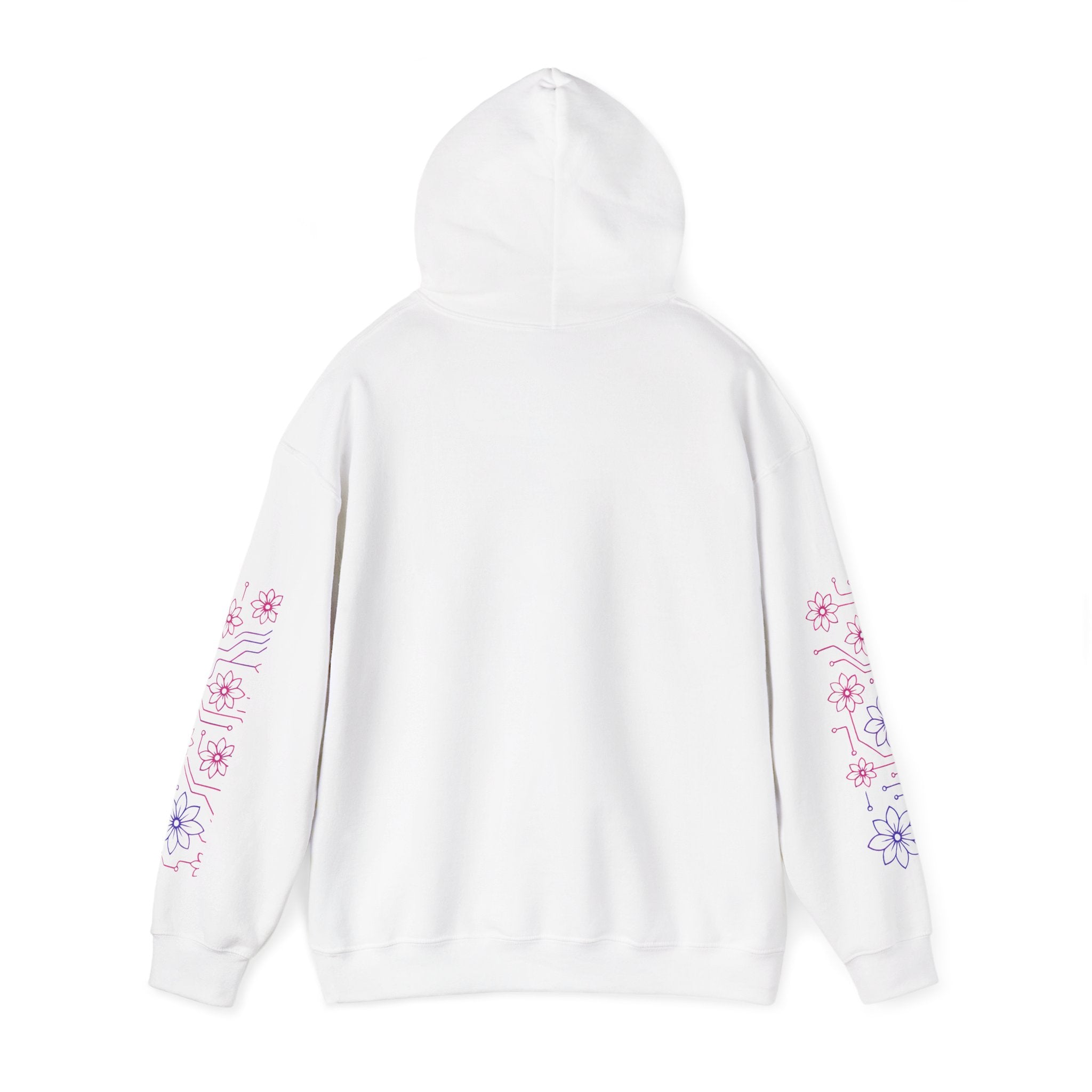 Floral Graphic Hooded Sweatshirt