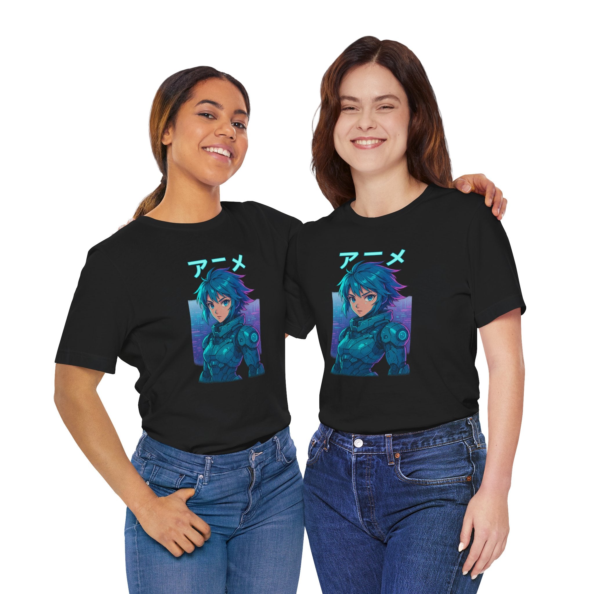 Anime Aesthetic Unisex Jersey Tee