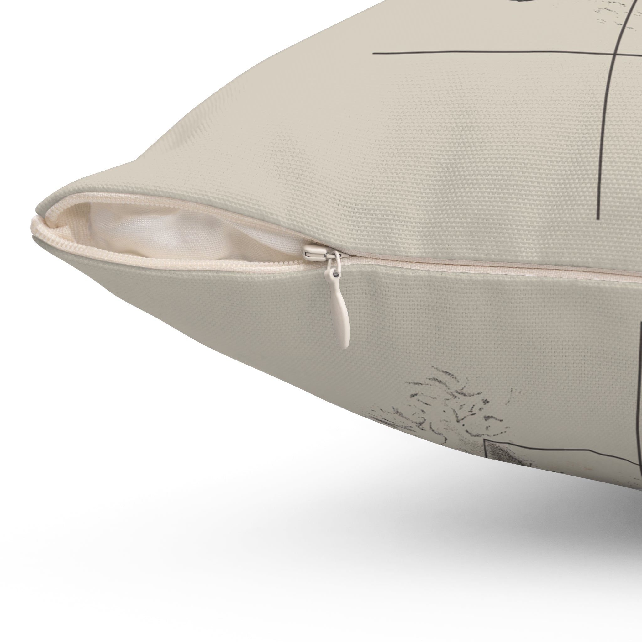 Bird on Branch Decorative Throw Pillow