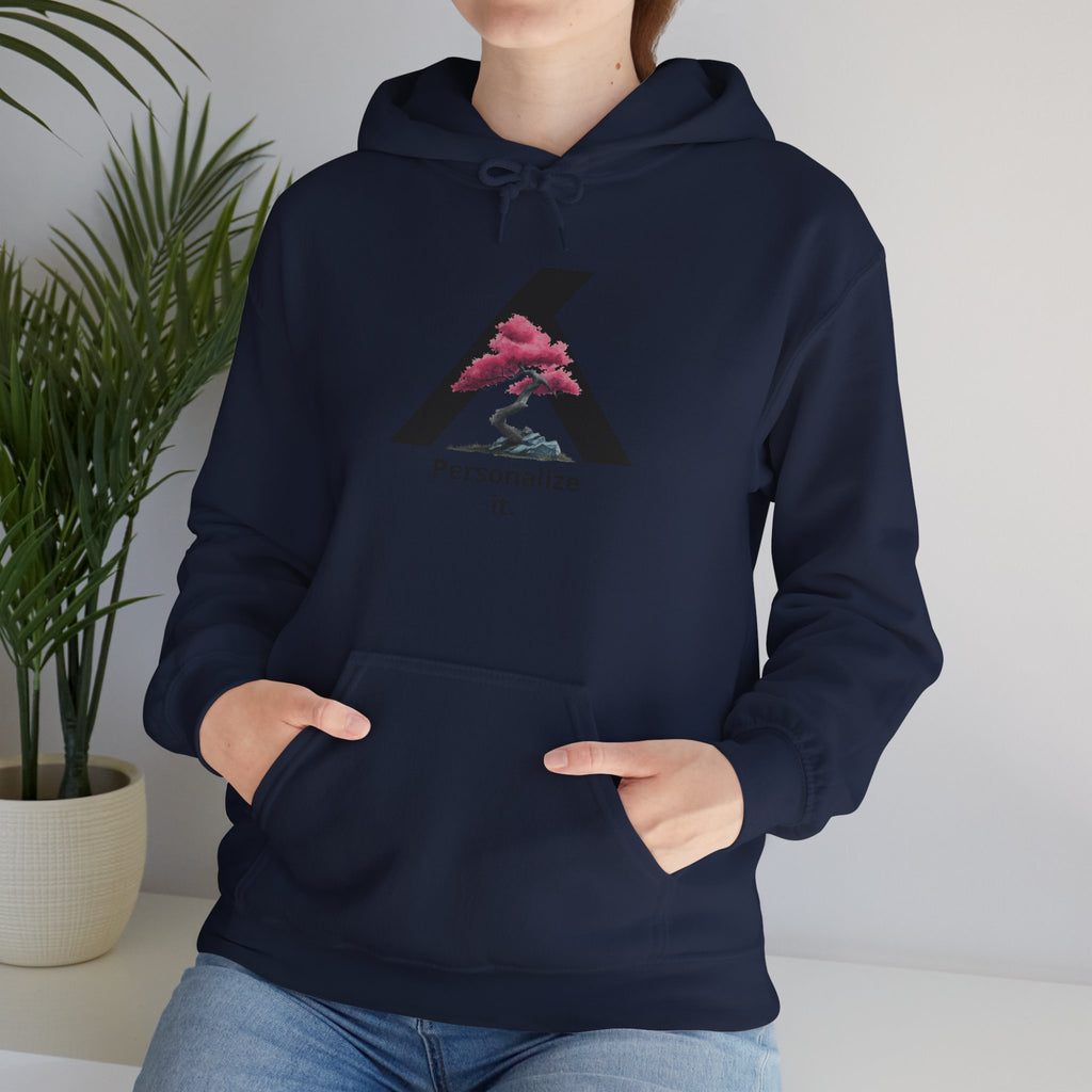 Bonsai Tree Hoodie - Add your own TEXT!