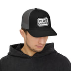 Vibe Coding Snapback Trucker Cap