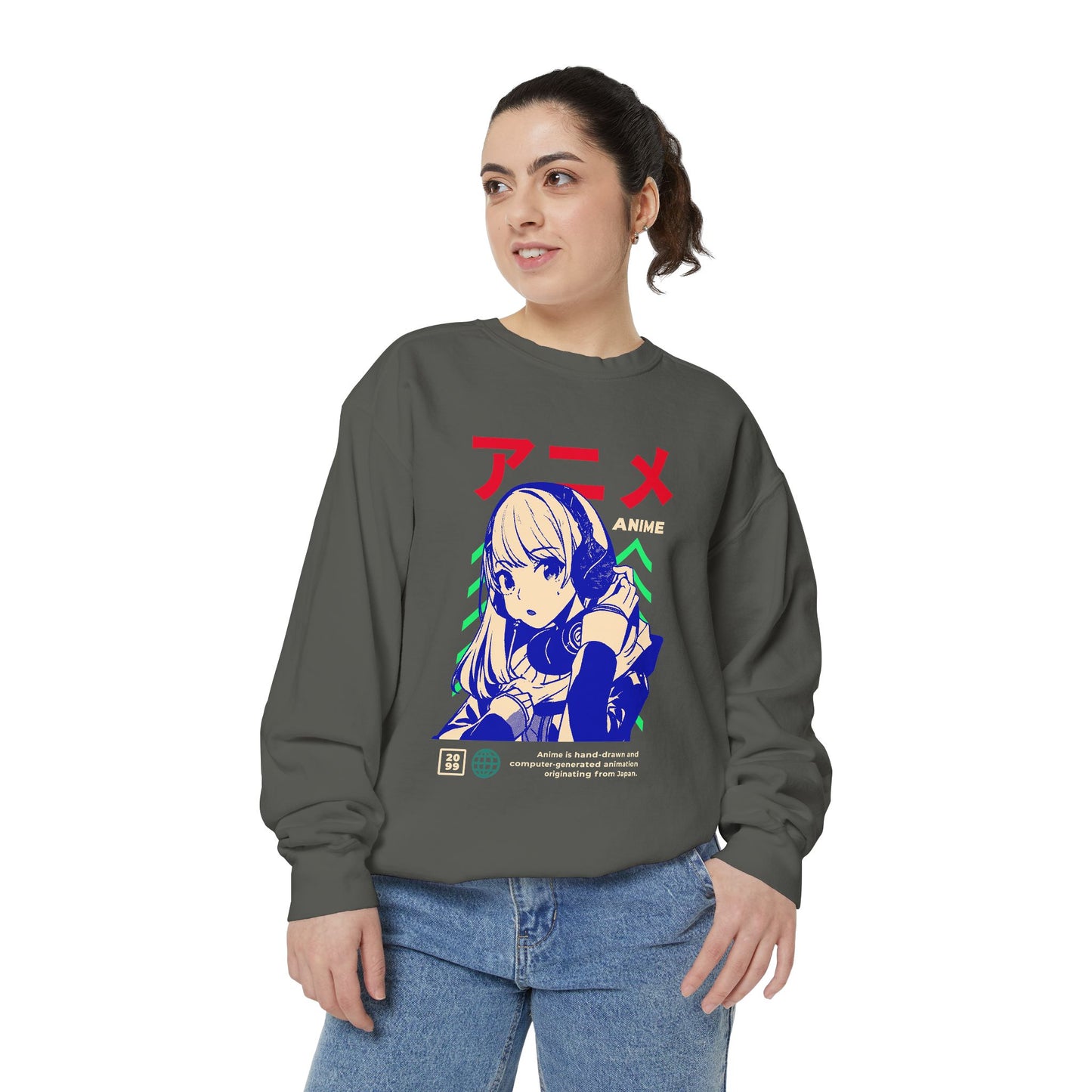 Anime-Inspired Unisex Sweatshirt