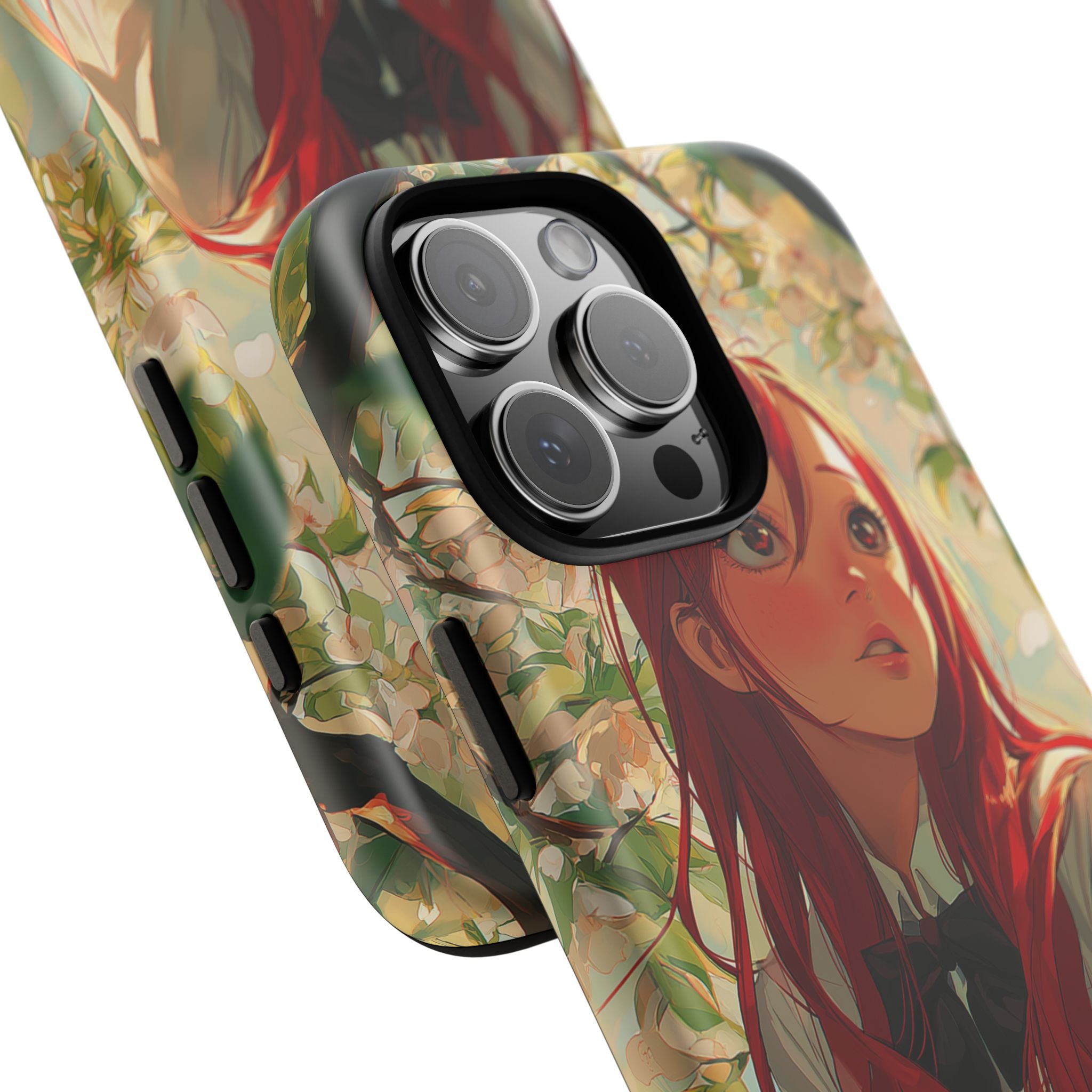 Artistic Phone Case with Floral Design