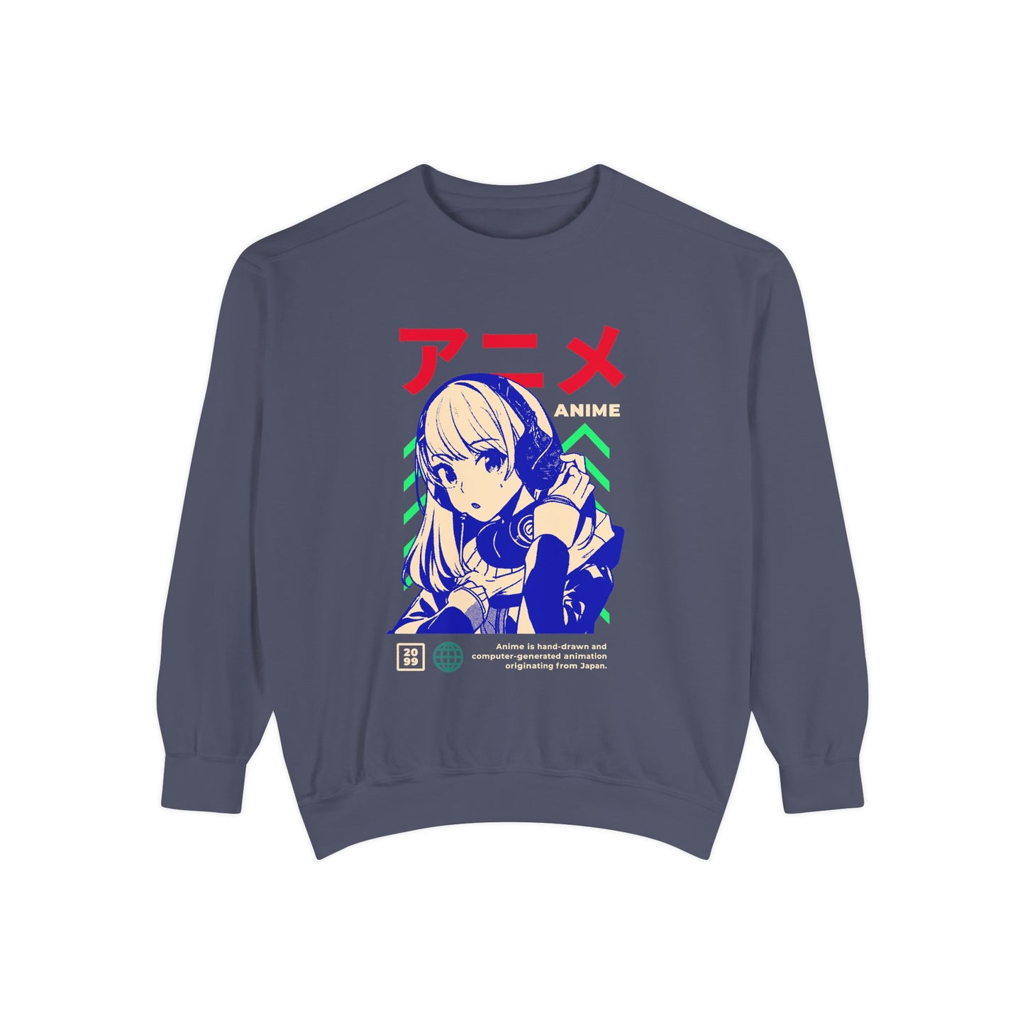 Anime-Inspired Unisex Sweatshirt