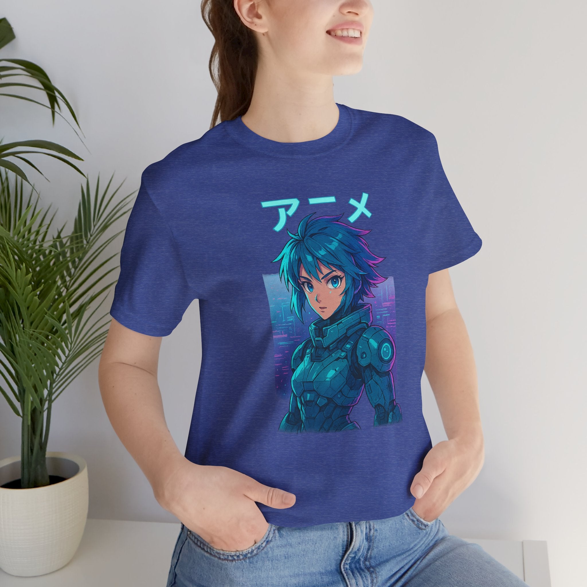Anime Aesthetic Unisex Jersey Tee
