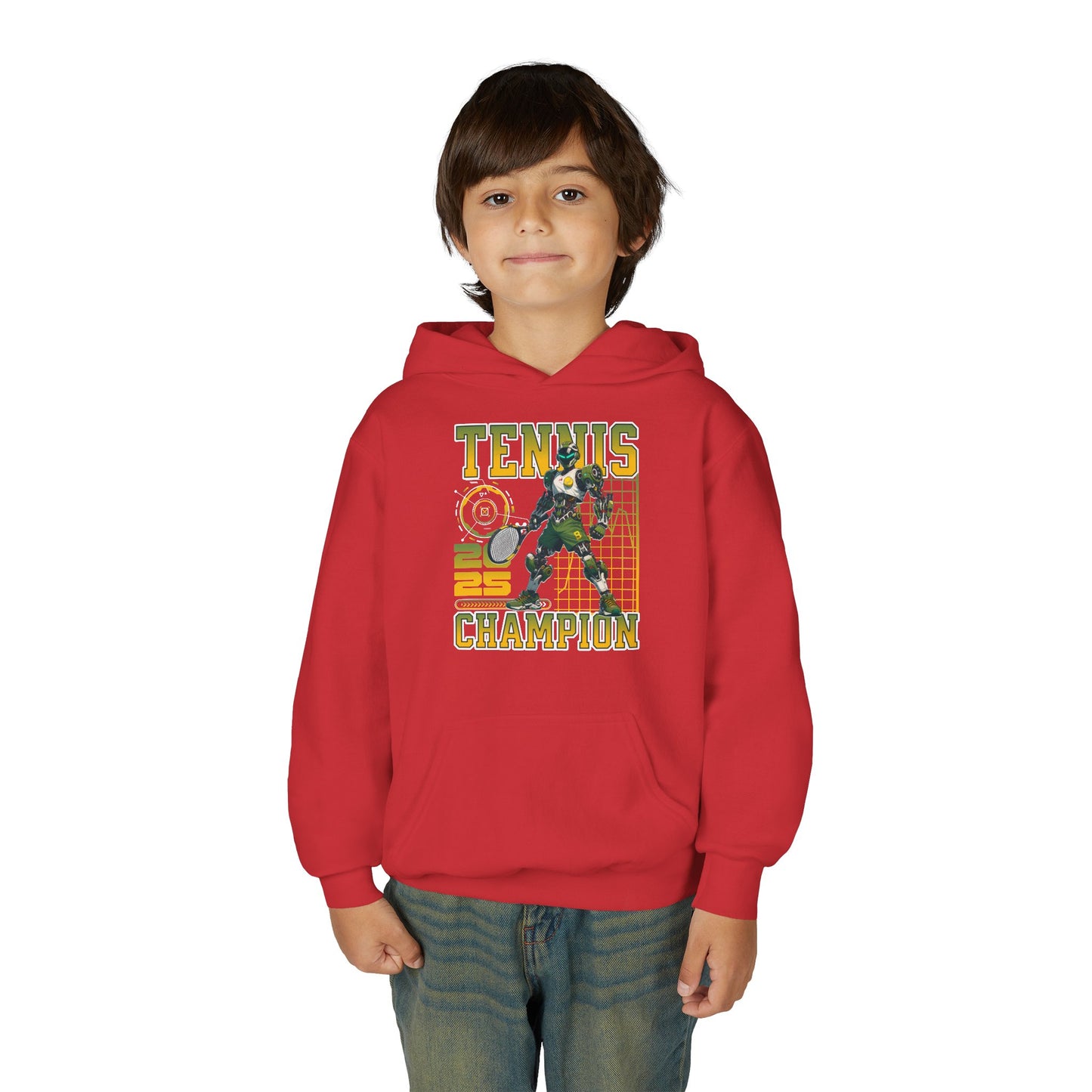 Tennis Champion Youth Hooded Sweatshirt