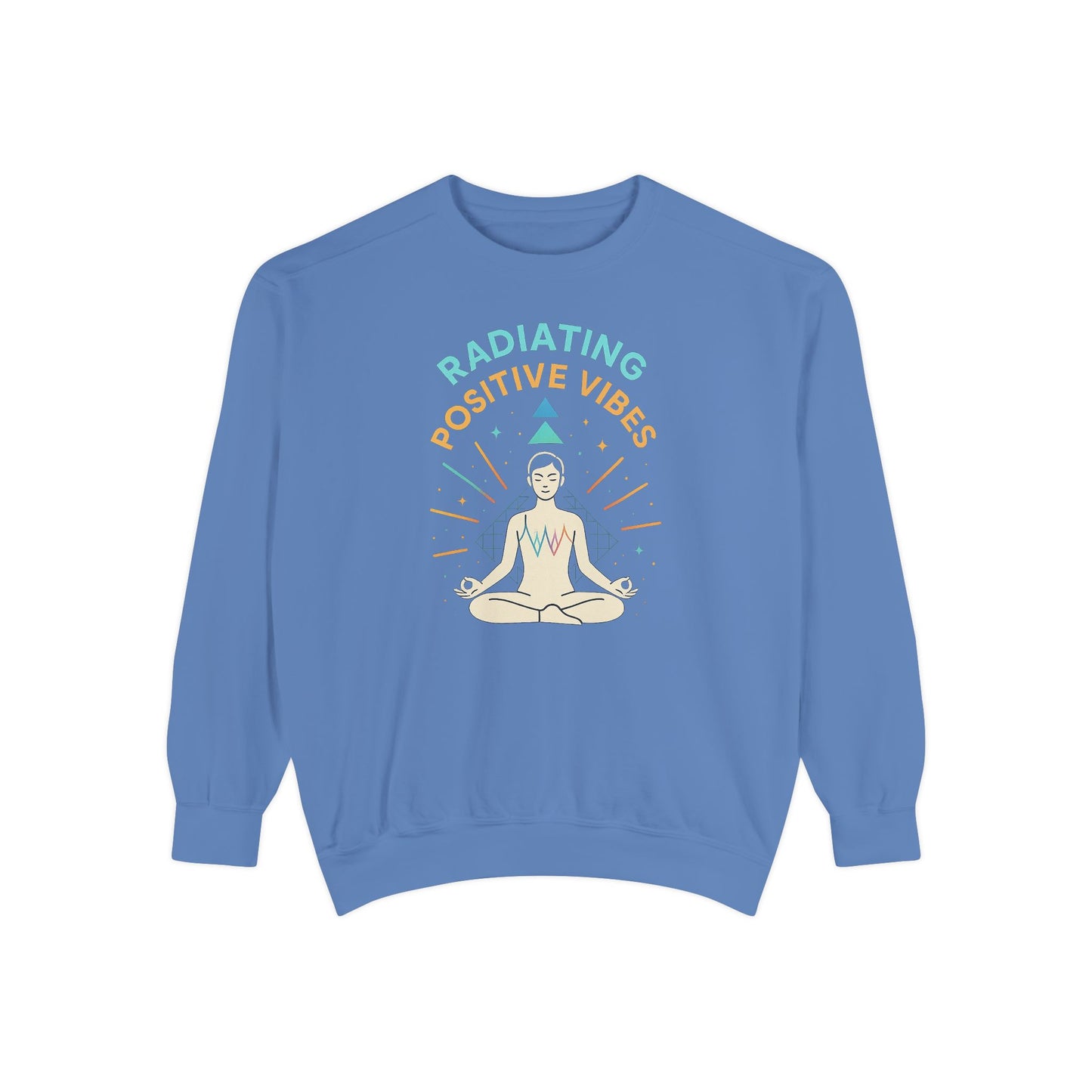 Radiating Positive Vibes Unisex Sweatshirt