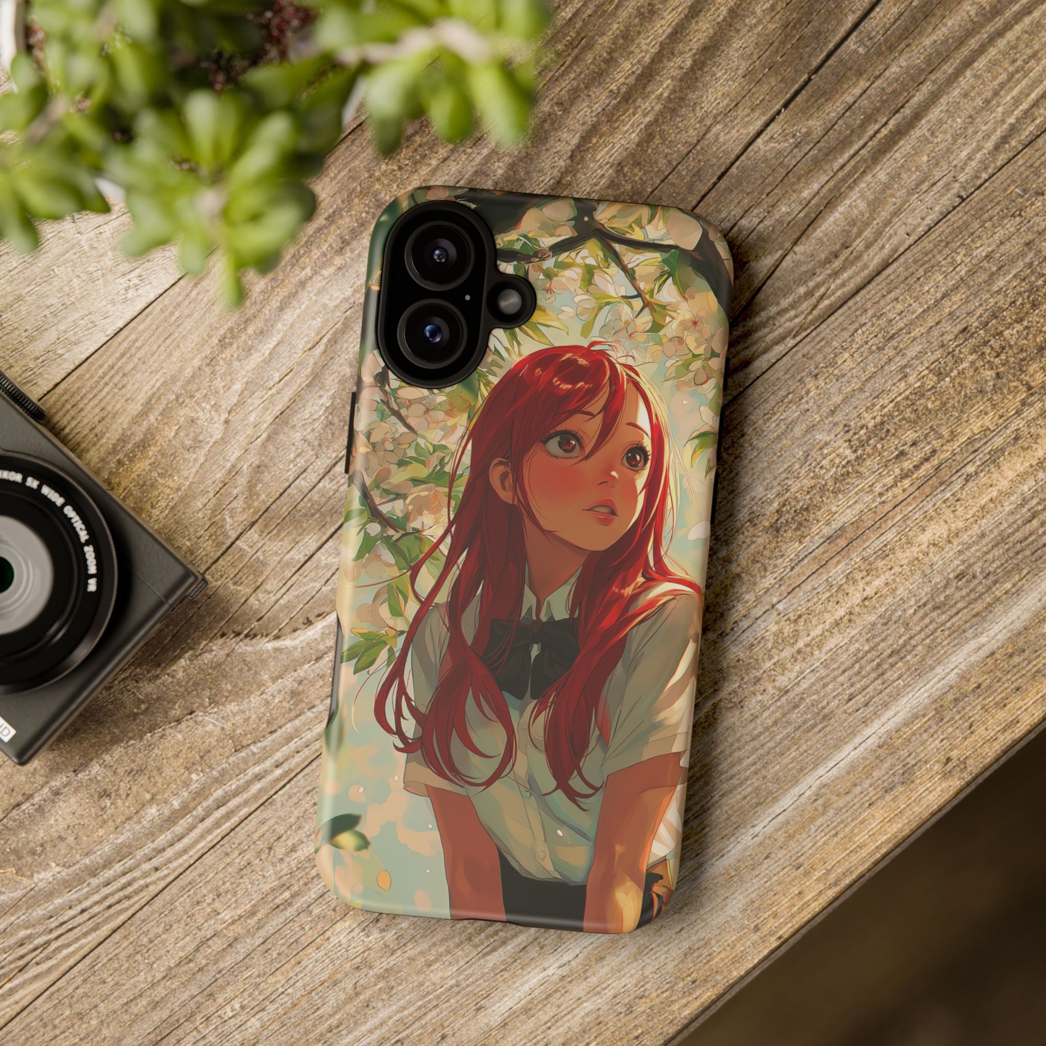 Artistic Phone Case with Floral Design
