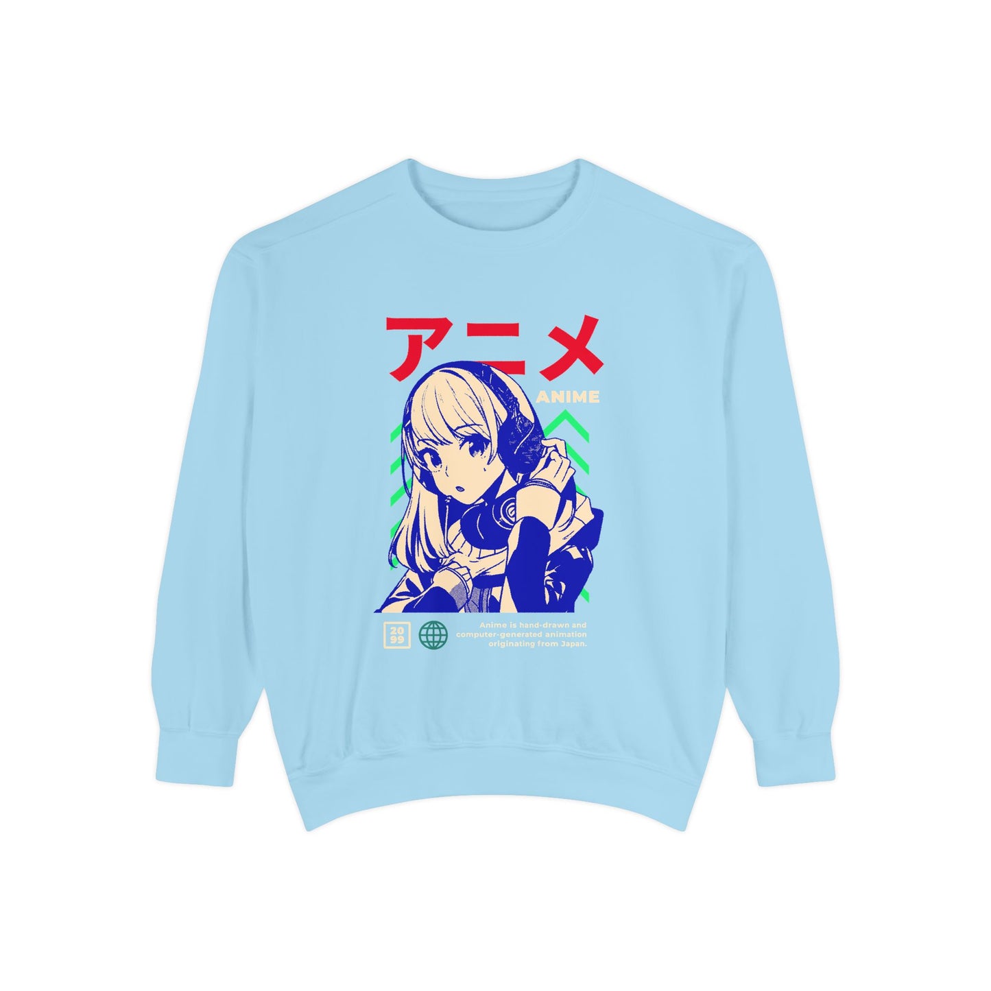Anime-Inspired Unisex Sweatshirt