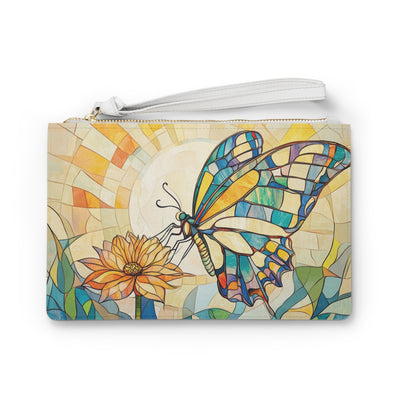 Colorful Butterfly Clutch Bag
