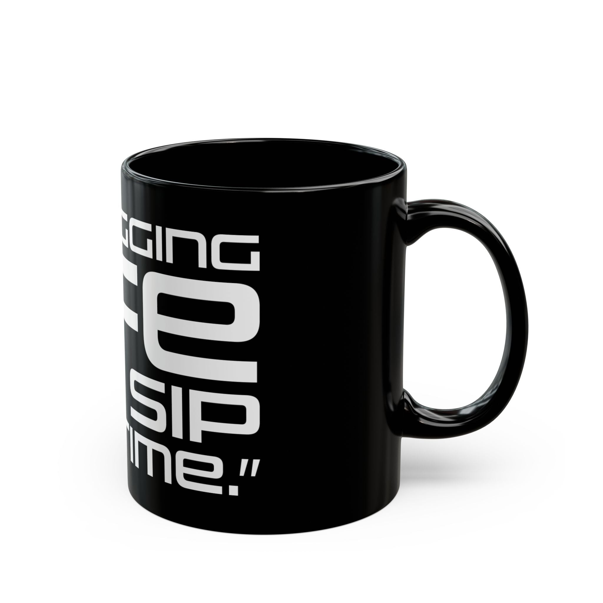 Debugging Life Black Mug