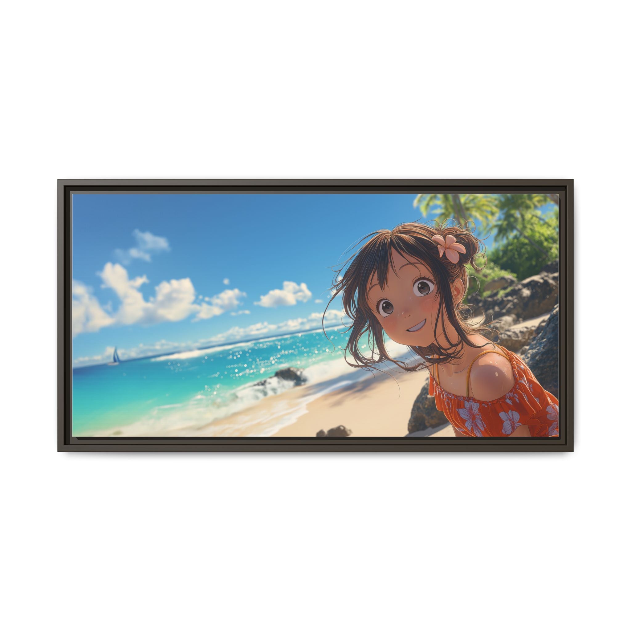 Vibrant Framed Canvas Print