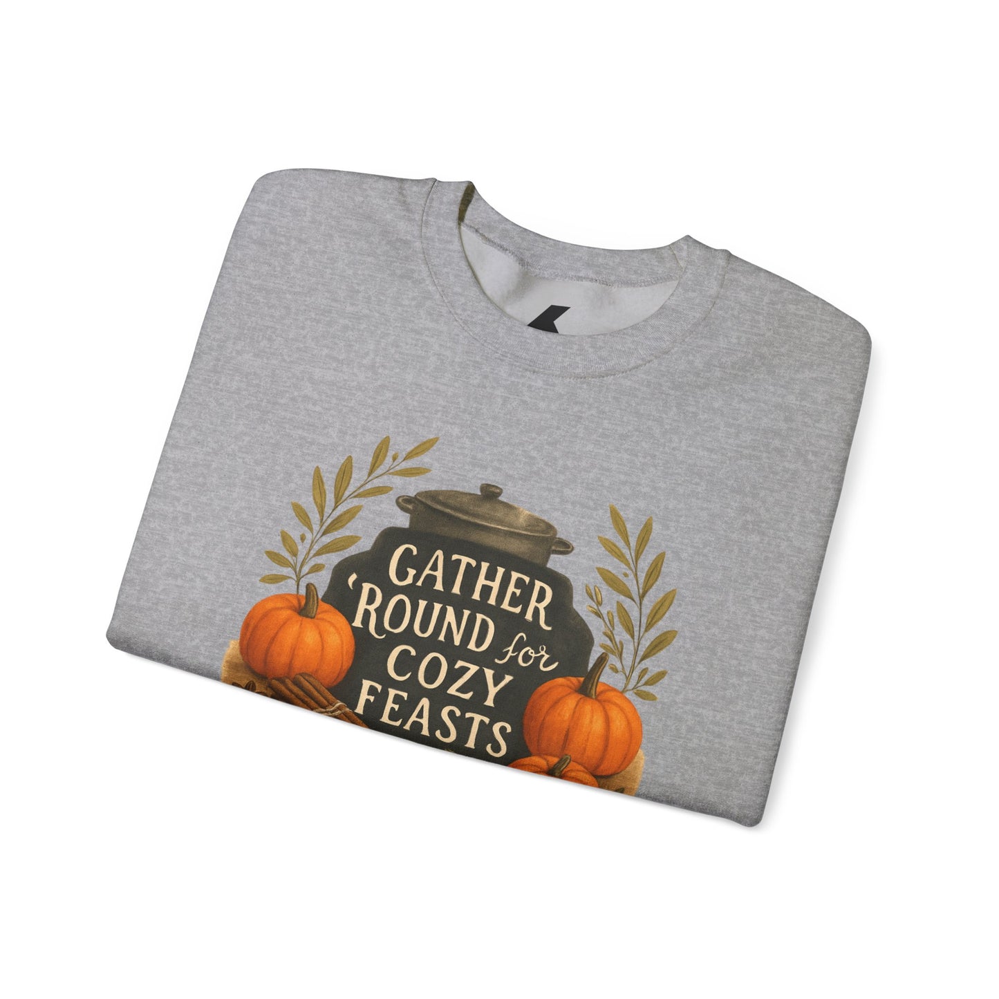 Gather Round for Cozy Feasts Sweatshirt
