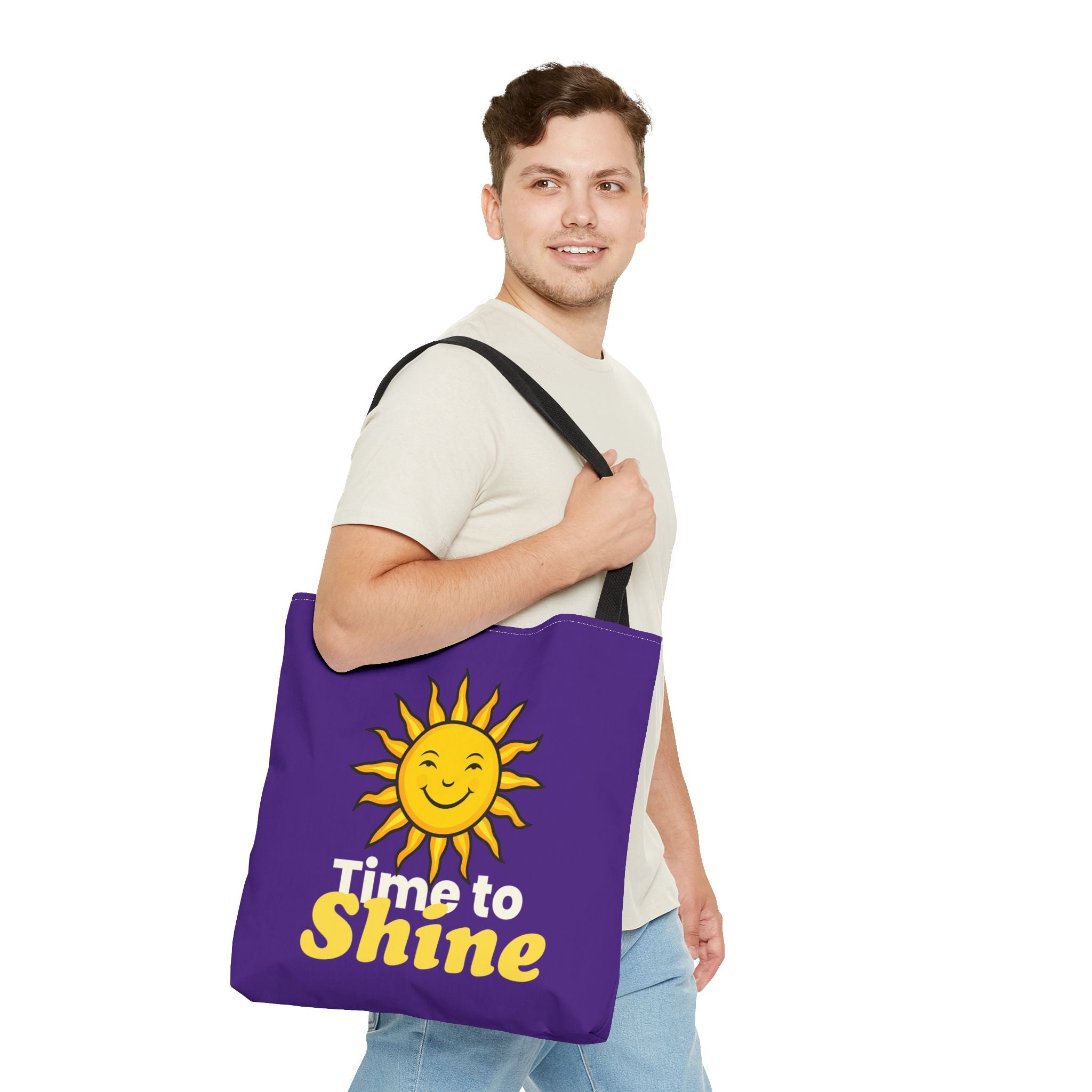 Sunshine Tote Bag - "Time to Shine"