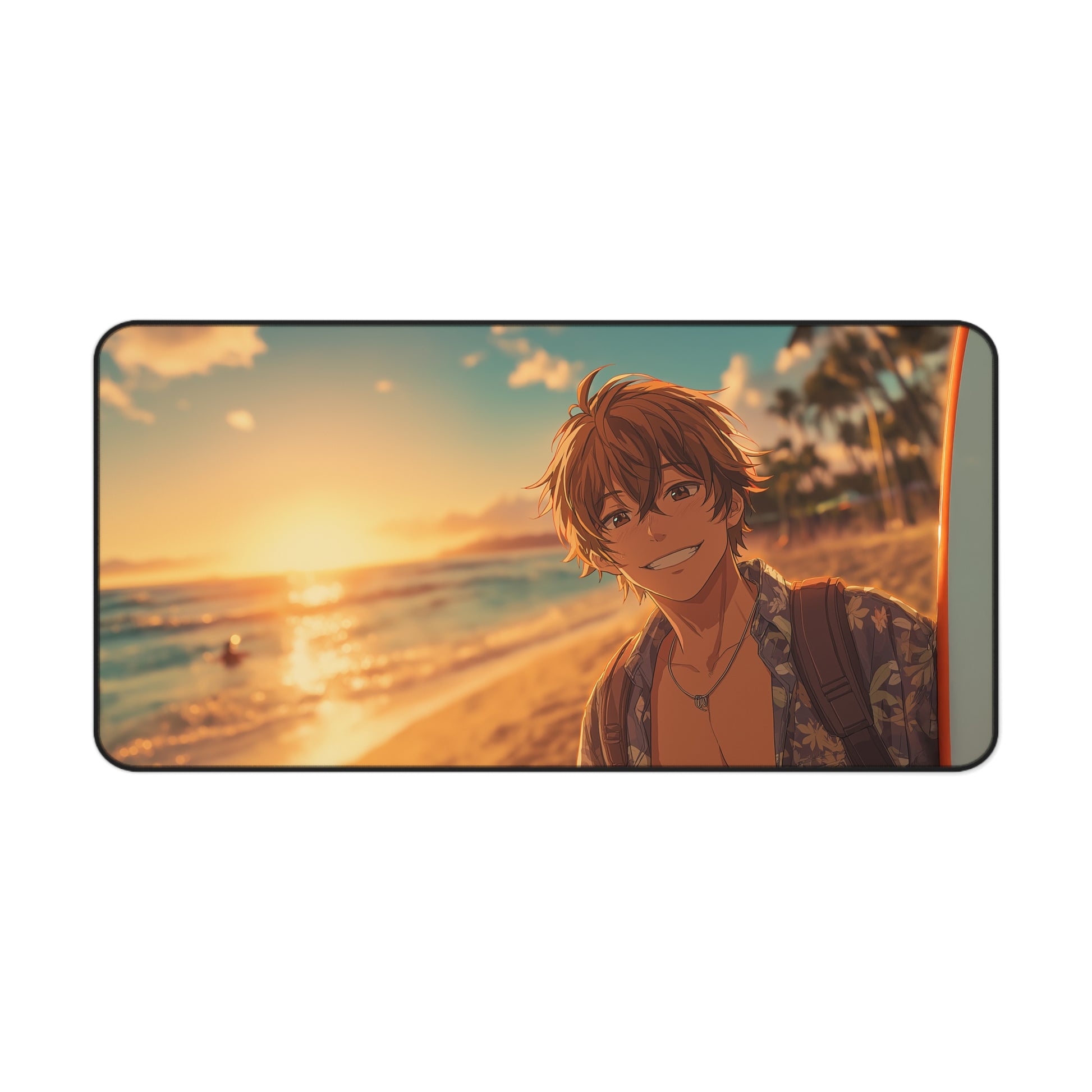 Sunset Beach Desk Mat