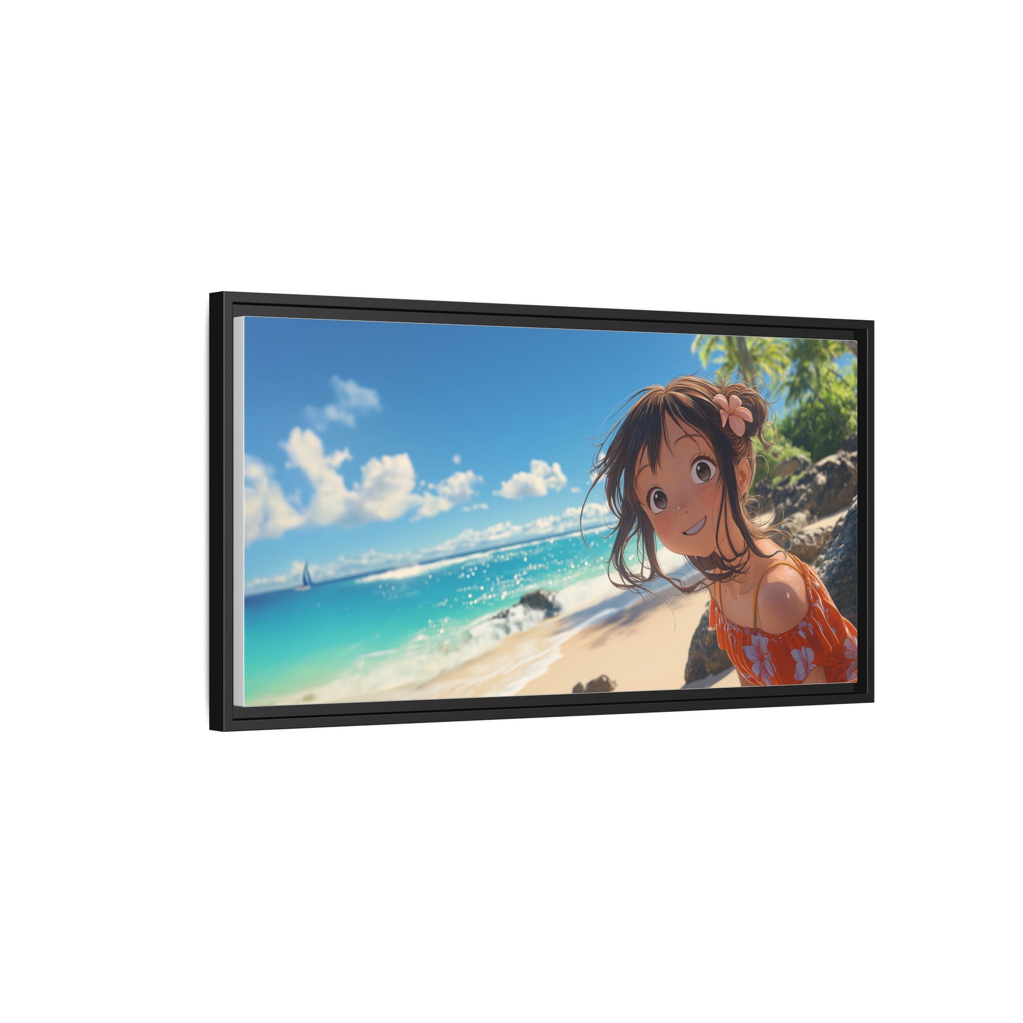 Vibrant Framed Canvas Print