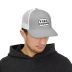 Vibe Coding Snapback Trucker Cap