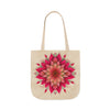 Colorful Floral Canvas Tote Bag