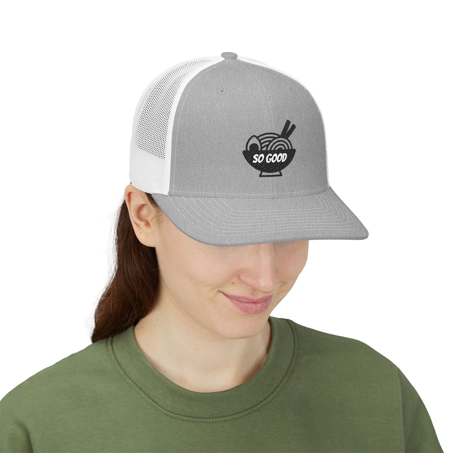 So Good Snapback Trucker Cap