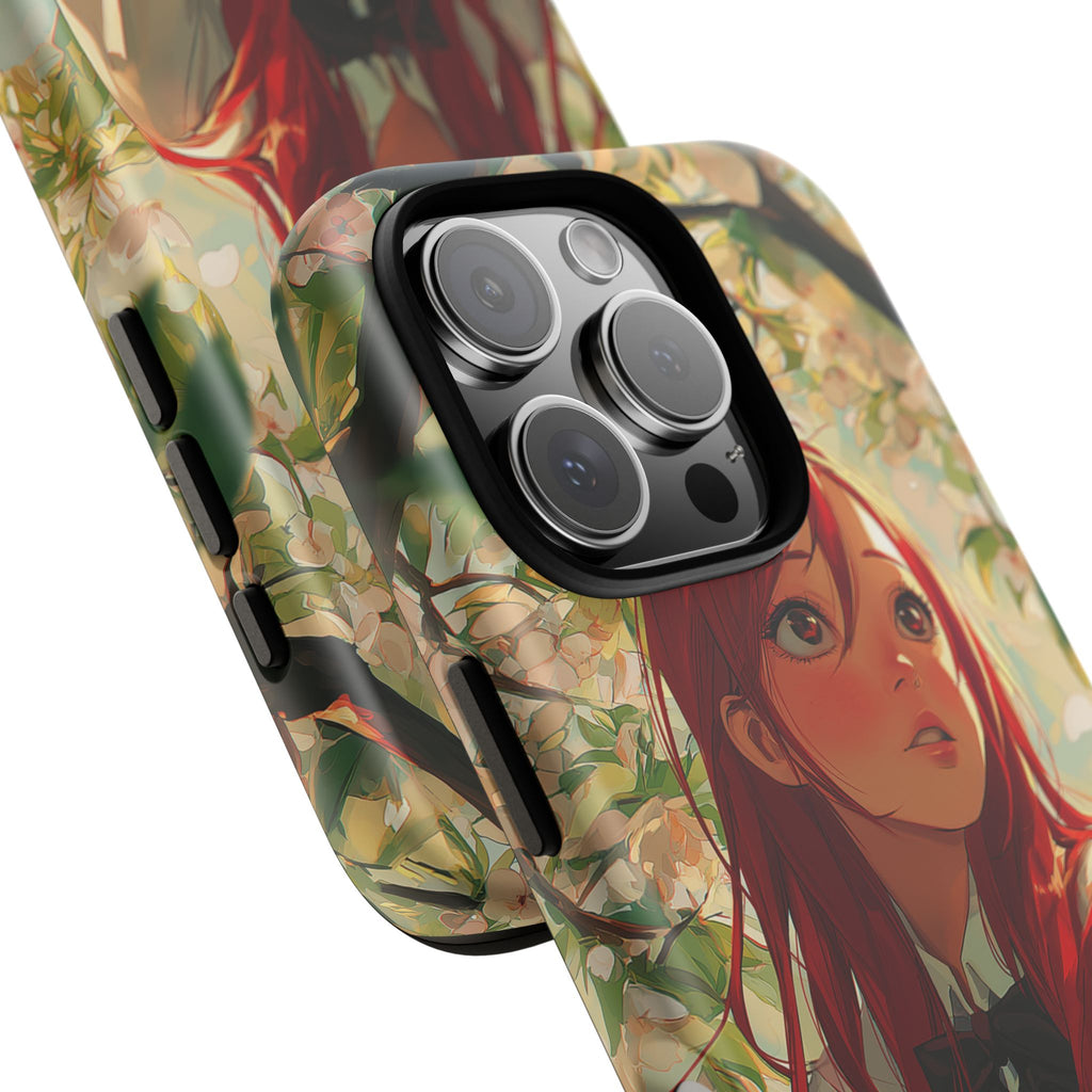 Artistic Phone Case with Floral Design