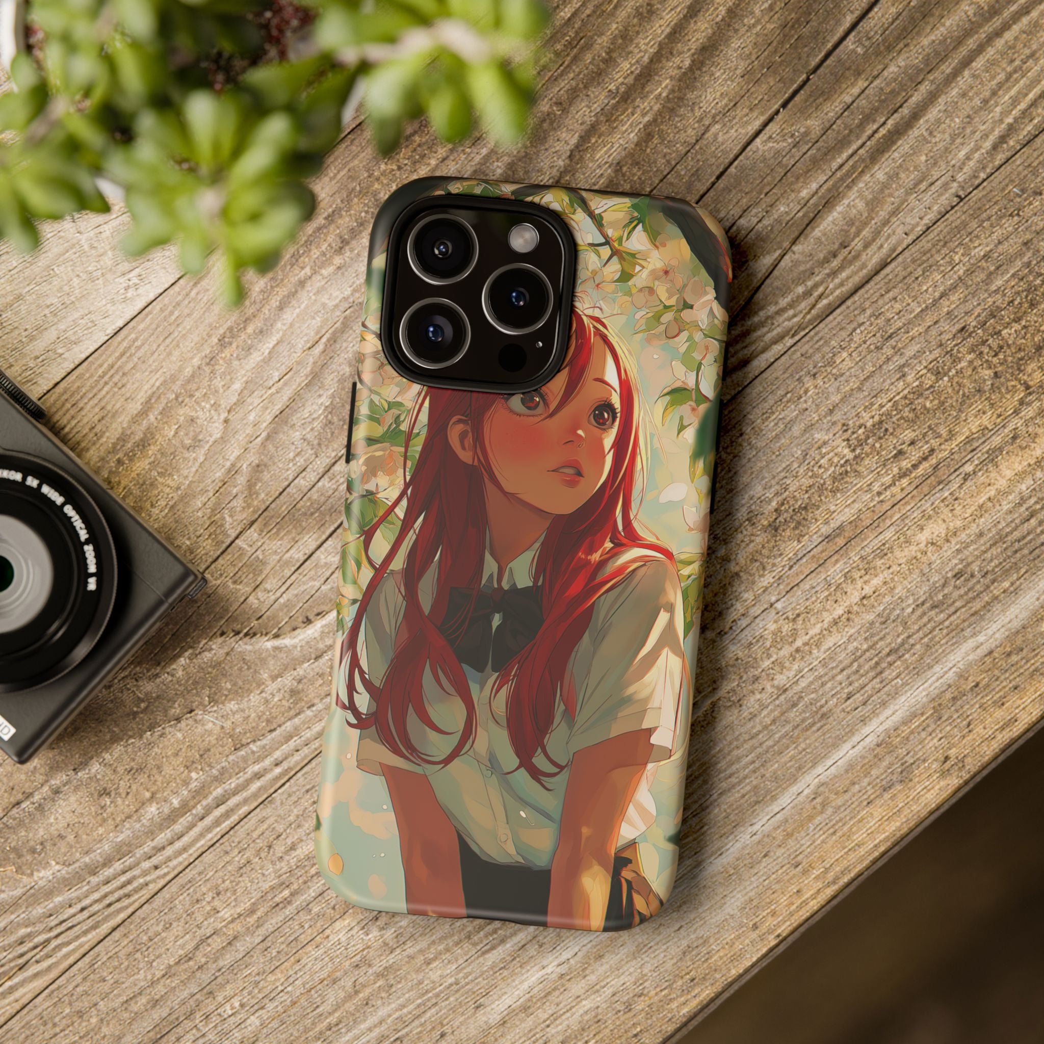 Artistic Phone Case with Floral Design