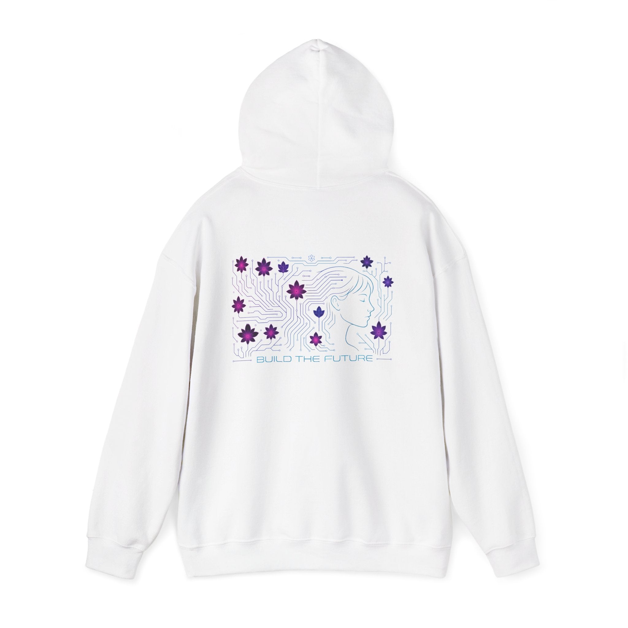 Floral Graphic Hooded Sweatshirt