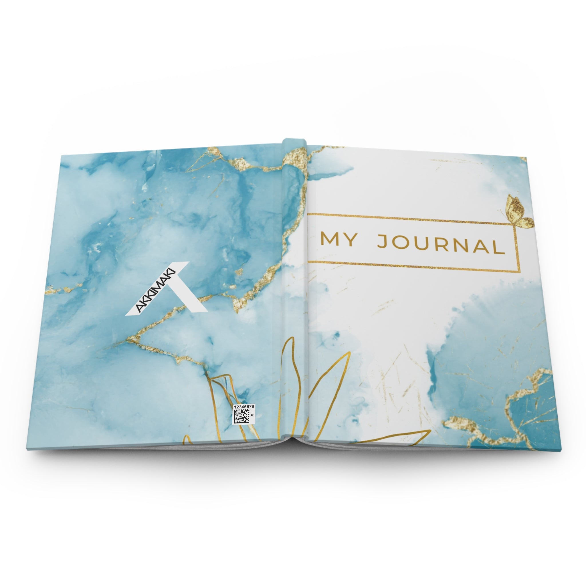 Elegant Marble Hardcover Journal