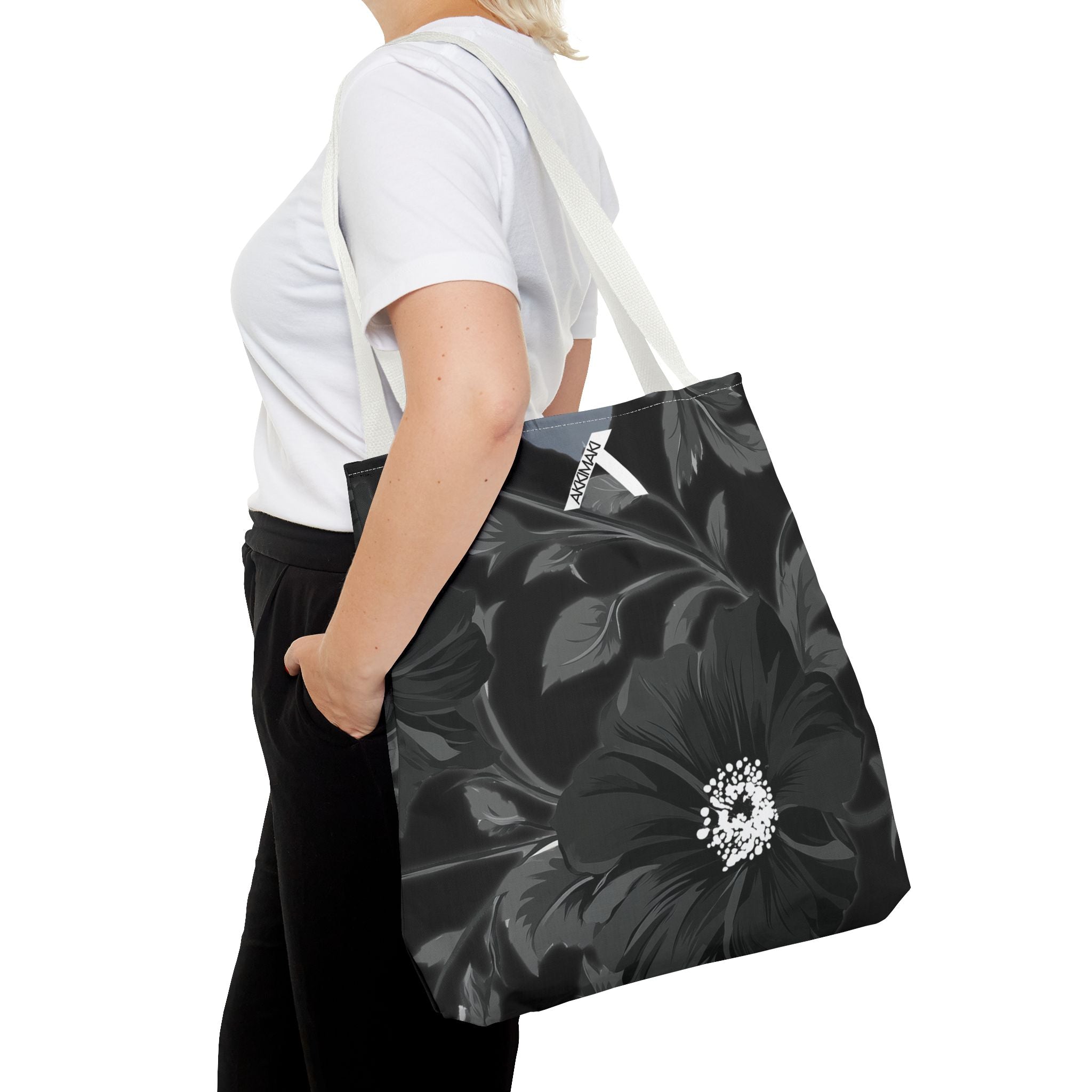 Elegant Floral Tote Bag
