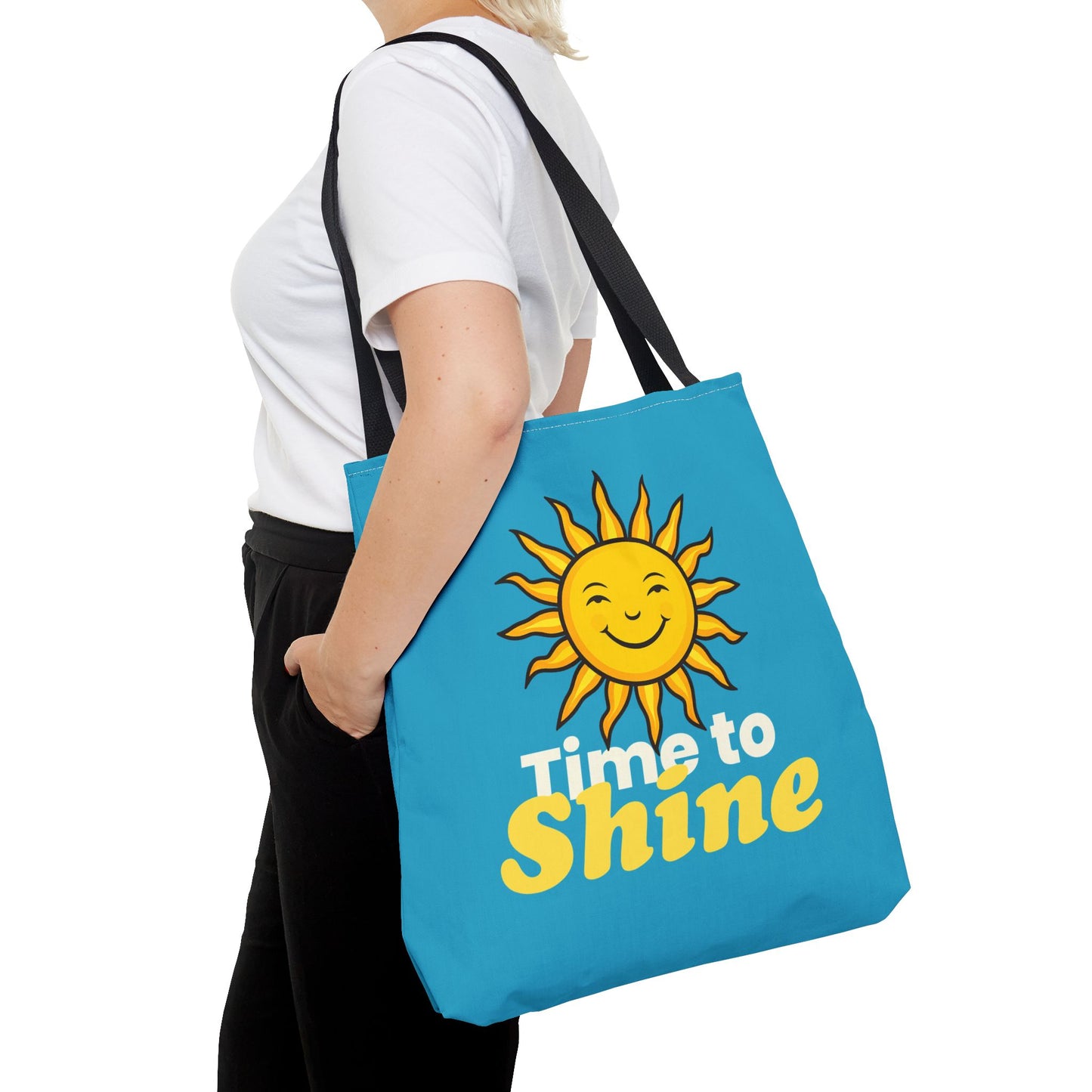 Sunshine Tote Bag - "Time to Shine"