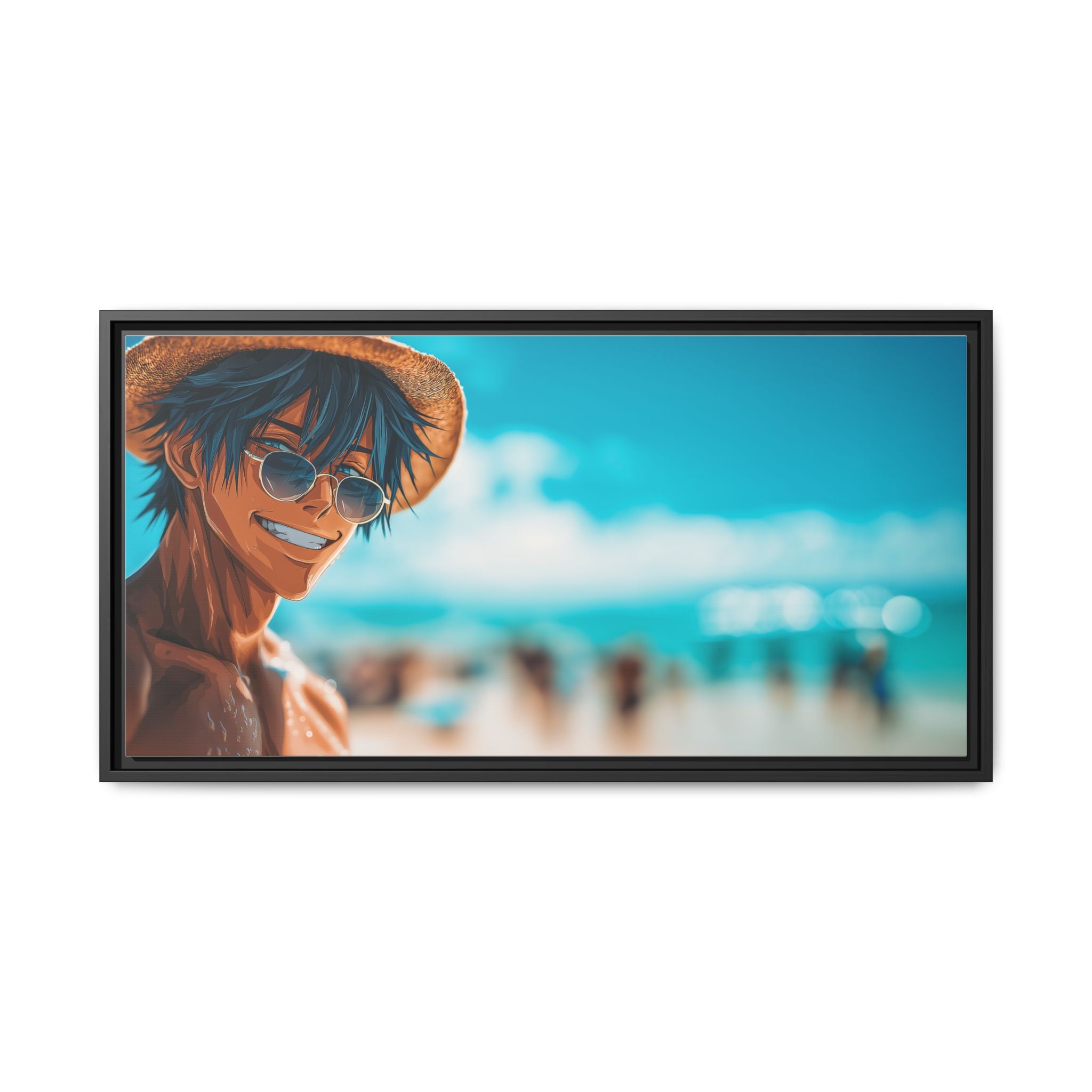Framed Beach Vibes Canvas Art