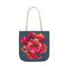 Floral Canvas Tote Bag