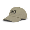Unisex Distressed Cap with 'CUZ ROBOTS.'