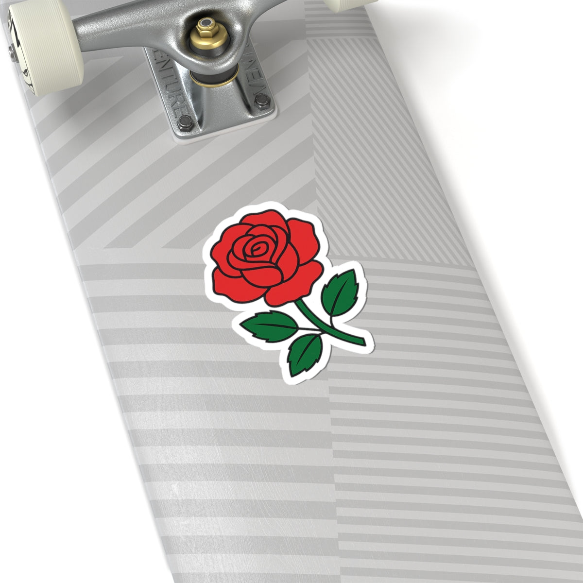 Red Rose Kiss-Cut Stickers