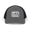 Vibe Coding Snapback Trucker Cap